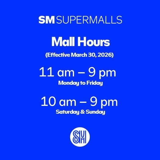 sm malls shortened mall hours for national energy emergency